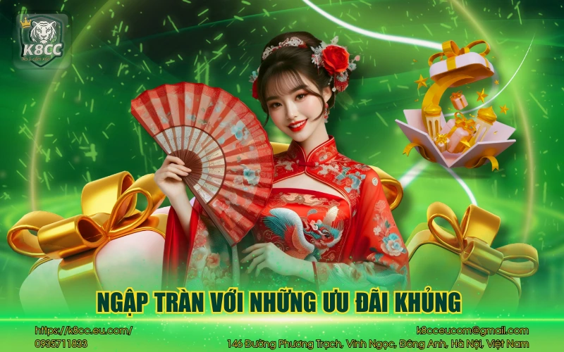 Nhà cái K8CC 38 Ngập tràn với những ưu đãi khủng