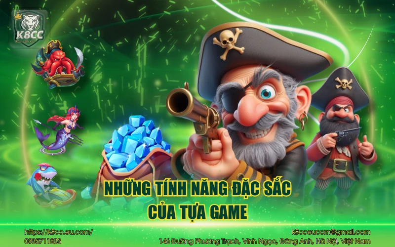 Ngũ Long Bắn Cá - Hành trình truy tìm kho báu hấp dẫn 4 Những tính năng đặc sắc của tựa game