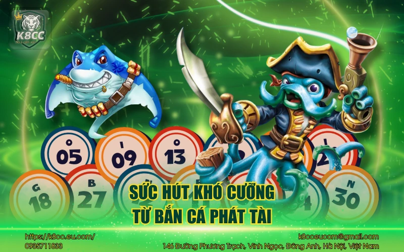 Bắn Cá Phát Tài - Game săn thưởng đỉnh cao hấp dẫn 3 Sức hút khó cưỡng từ bắn cá phát tài