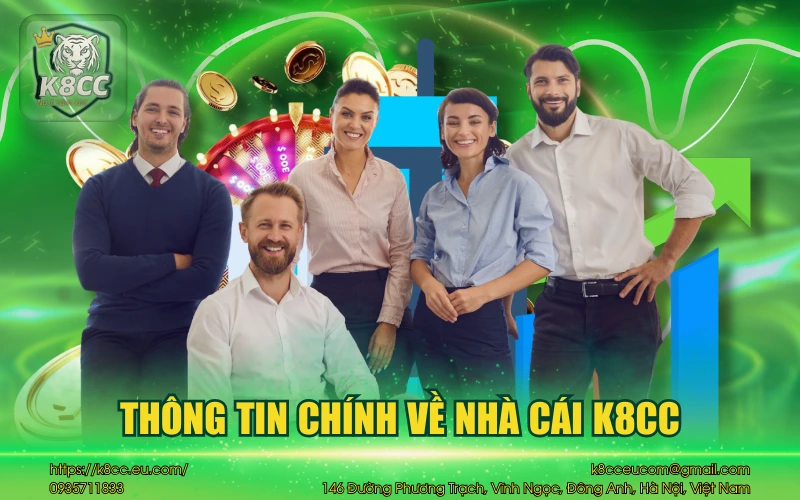 Nhà cái K8CC 34 Thông tin chính về nhà cái K8CC