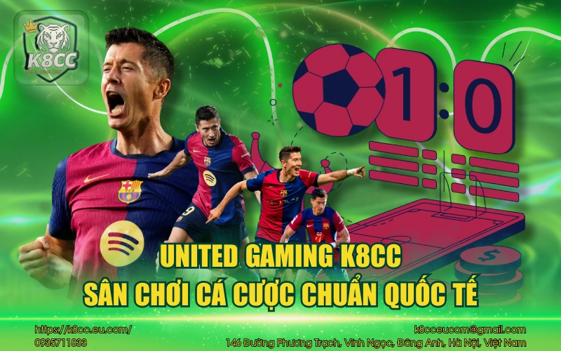UG Sports K8CC - Sân chơi cá cược chuẩn quốc tế 12 United Gaming K8CC